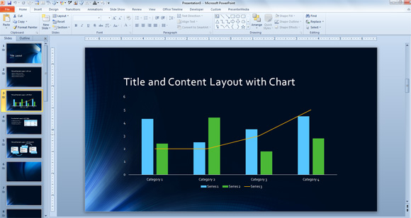 microsoft powerpoint 2013のための無料のトンネルテンプレート