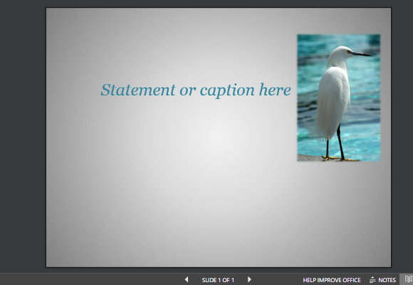 Gratis Animated Pictures Fly di Efek PowerPoint Template