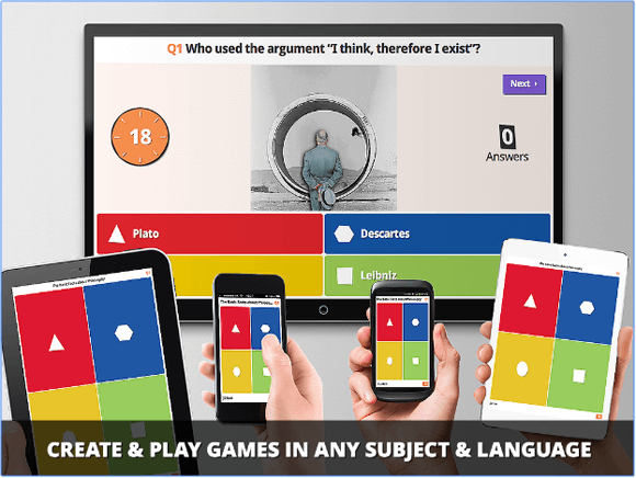 Erstellen & Play Educational Games Neue Konzepte lernen, mit Kahoot