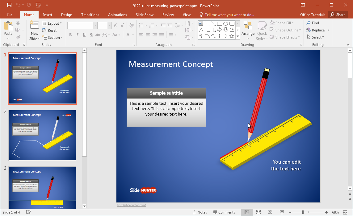 無料幾何学powerpointのテンプレート