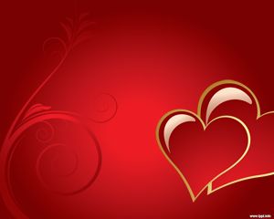 Romantyczna miłość Powerpoint Template