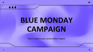 Blue Monday Campaign