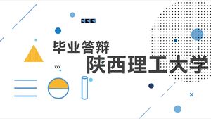 Defensa de graduación de la Universidad Tecnológica de Shaanxi