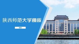 Modello dell'Università normale dello Shaanxi