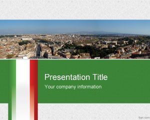 Plantilla de PowerPoint italiana
