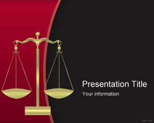 Template Criminal Justice PowerPoint