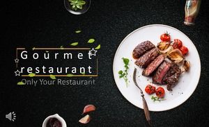 Album Gourmet Restaurant PPT
