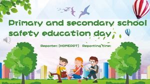 Modèle PPT de la promotion de la Journée d’éducation à la sécurité