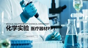 PPT-Vorlage für dynamisches chemisches Experiment