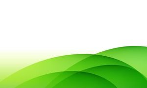 Green simple gradient curve PPT background picture