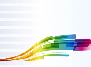 Цветовой градиент кривой PowerPoint фоновое изображение