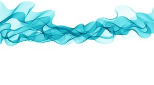 Due immagini astratte blu del fondo del fumo PPT