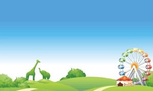 Children's Paradise PPT background picture