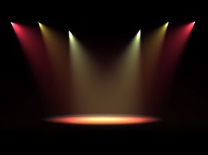 Light stage slide background picture