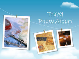 Korea Travel Life PPT Albumvorlage