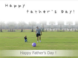 Happy Father's Day-Father's Day ppt template