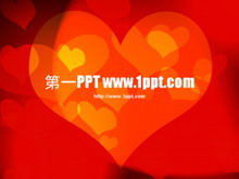Download del modello PPT tema romantico amore
