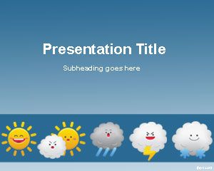 Template Previsioni Meteo PowerPoint