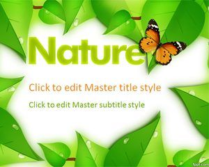 Template Nature PPT