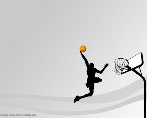 Basketball Powerpoint modèle