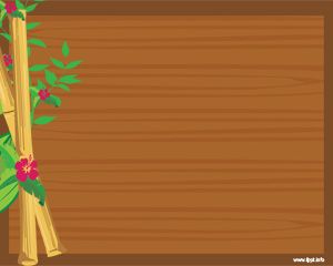 Wood Powerpoint Template