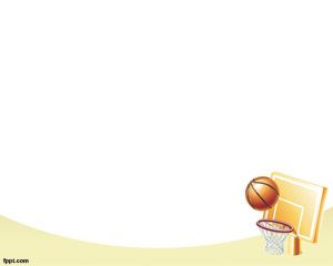 NBA篮球的PowerPoint模板