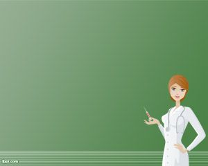 Krankenschwester-Powerpoint-Vorlage