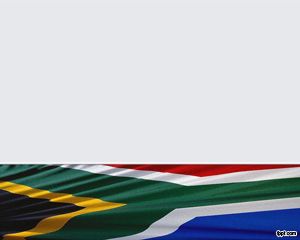 Africa del Sud Bandiera PPT