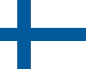 Bandera de Finlandia PowerPoint