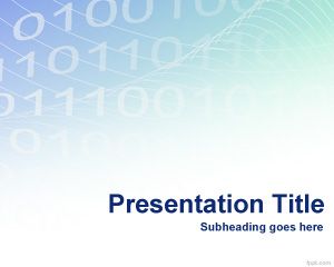 Template digital Binary PowerPoint