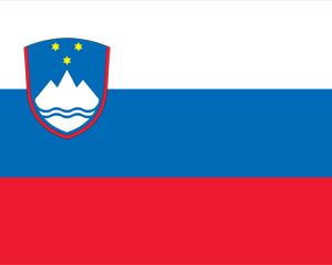 スロベニアのPowerPointの旗