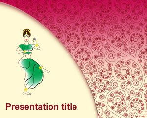 Template araba danza PowerPoint