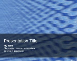 Template Blur Teknologi PowerPoint