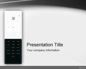 Template PowerPoint Remote Control