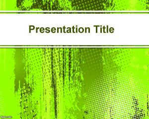 Bright Green PowerPoint Background