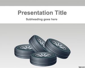 Template pneus PowerPoint