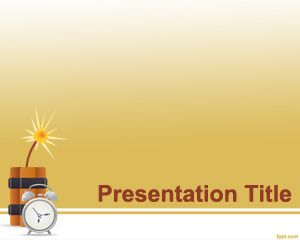 Time Bomb PowerPoint Template