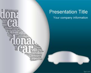 Doneaza Template Car California PowerPoint