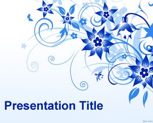 Fleur Présentation PowerPoint Template
