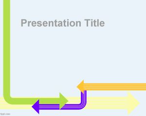 Template PowerPoint Distribusi