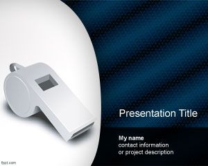 Whistle PowerPoint Template