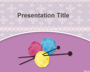 Knit PowerPoint Template