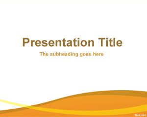 Negocio plantilla de presentación de PowerPoint