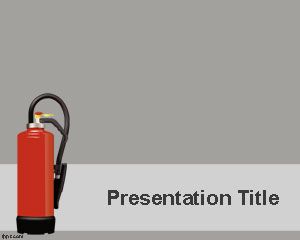 Fire Extinguisher PowerPoint Template
