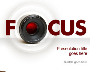 Messa a fuoco PowerPoint Template