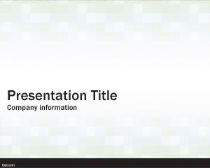 Cubes Simple PowerPoint Template