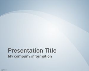 Bleu Professional PowerPoint Slide