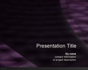 紫色紋理的PowerPoint模板