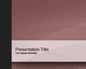 Violet Small Company PowerPoint Template