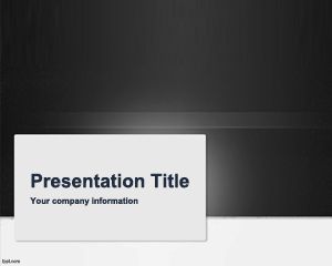 Template Grigio Review PowerPoint